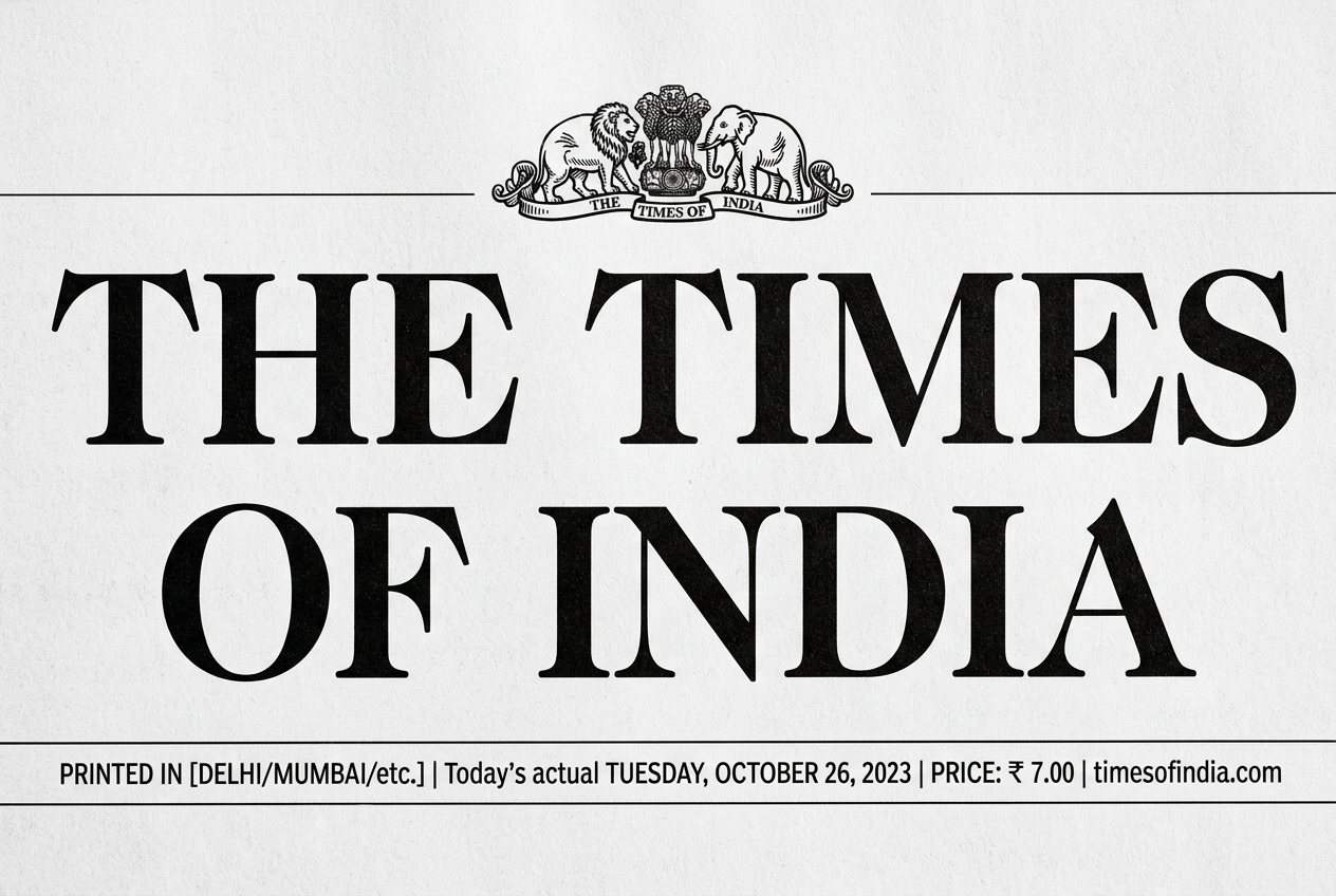 The Times of India — Largest foreign bucks for NRI City